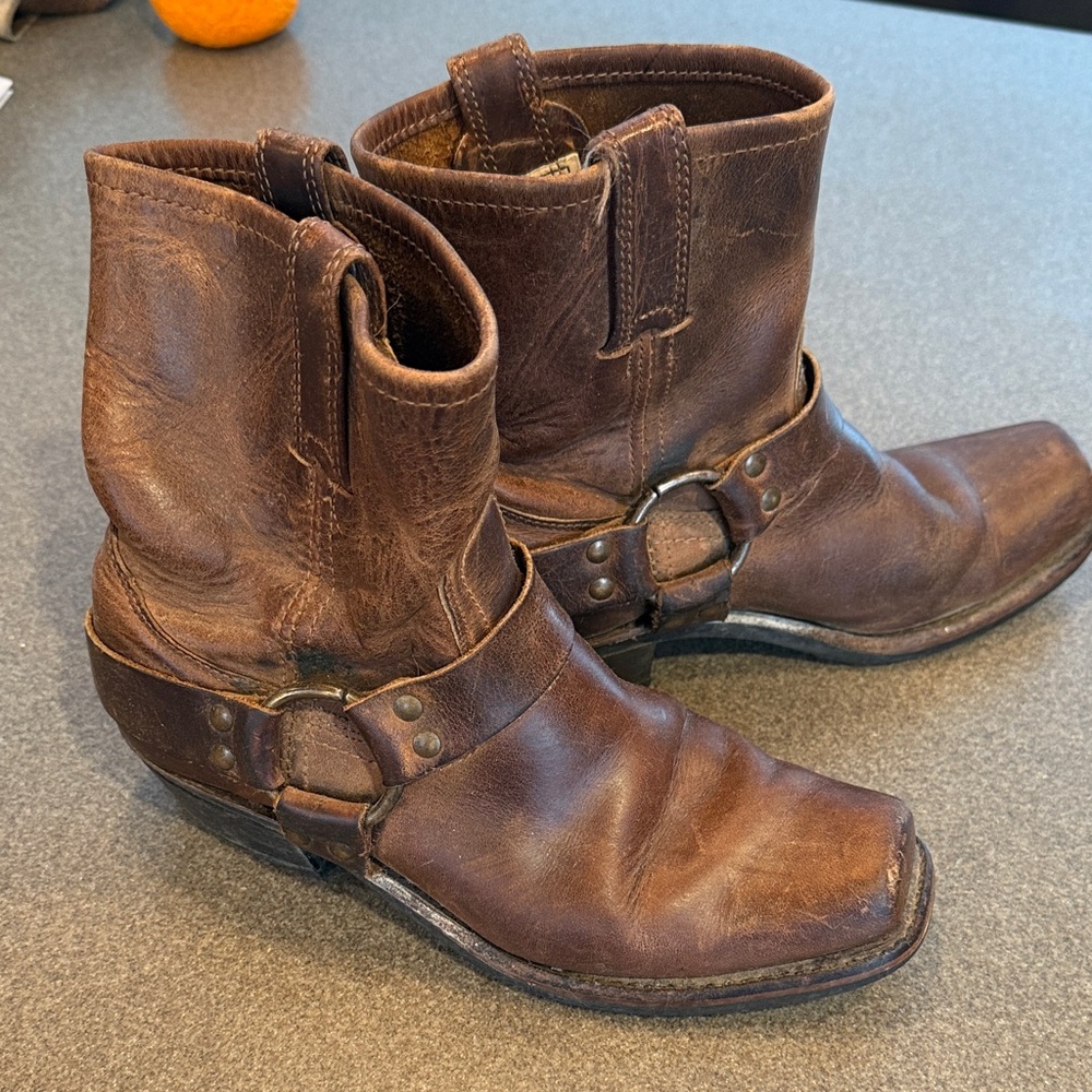 Frye Harness Boots